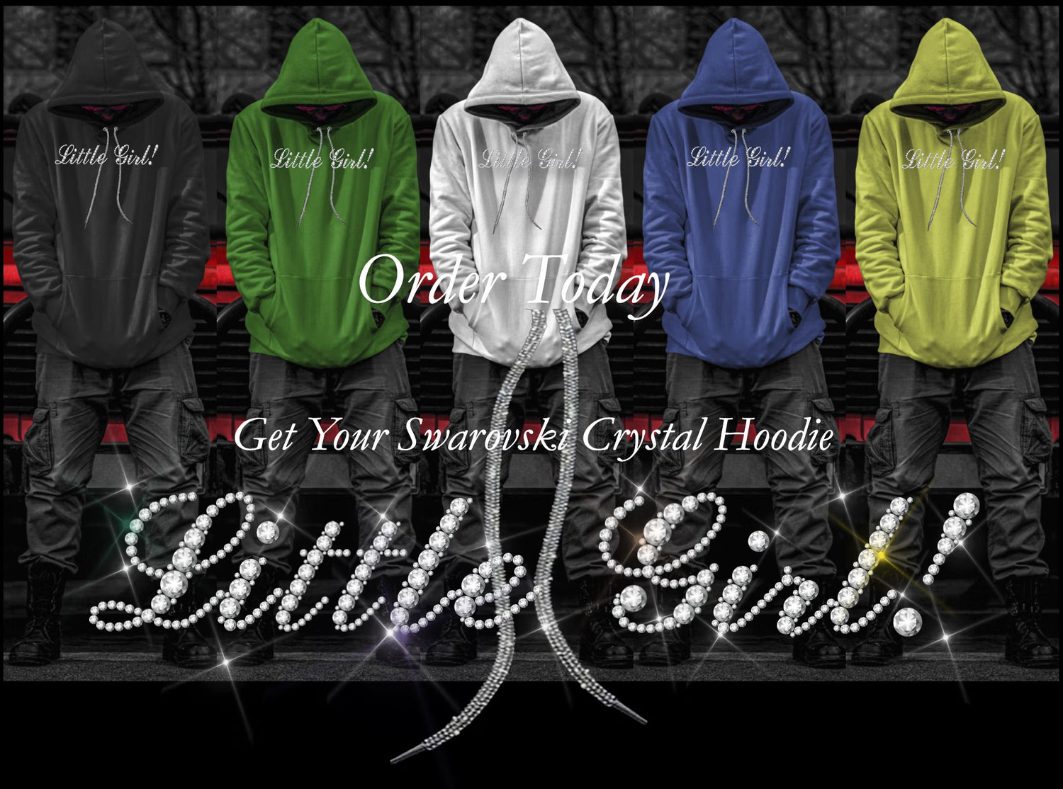 "Little Girl" Hoodies