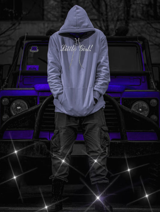 Swarovski Crystal "Little Girl" Hoodie