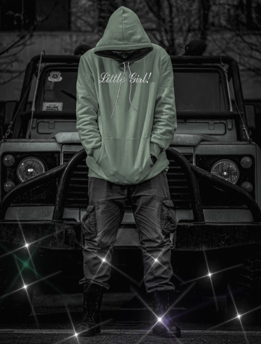 Swarovski Crystal "Little Girl" Hoodie