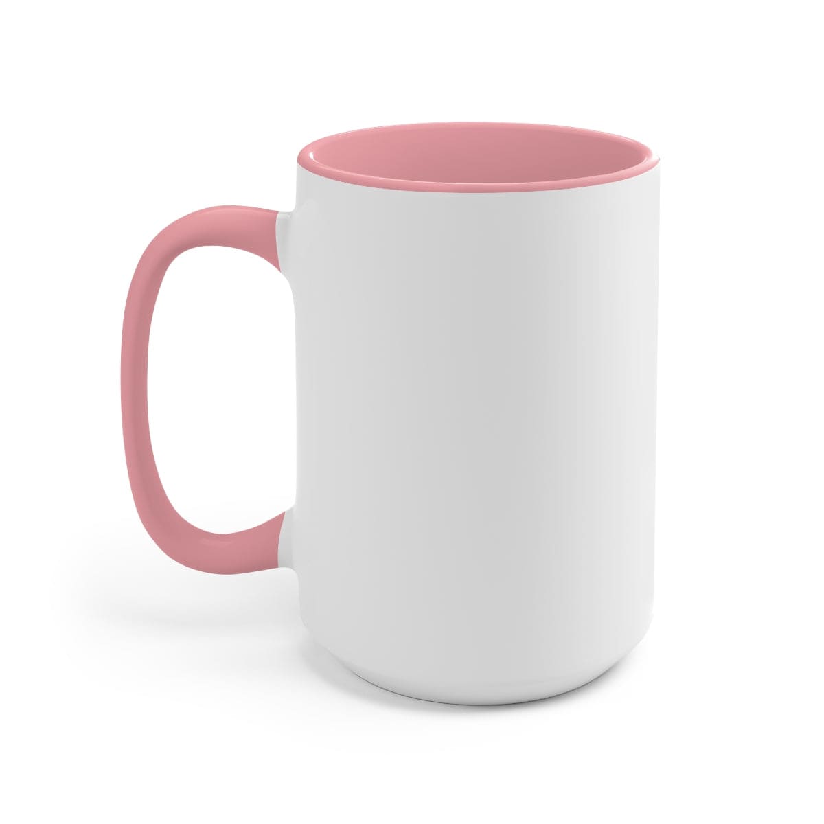 Ceramic Two-tone Color Accent Coffee Mug 15oz