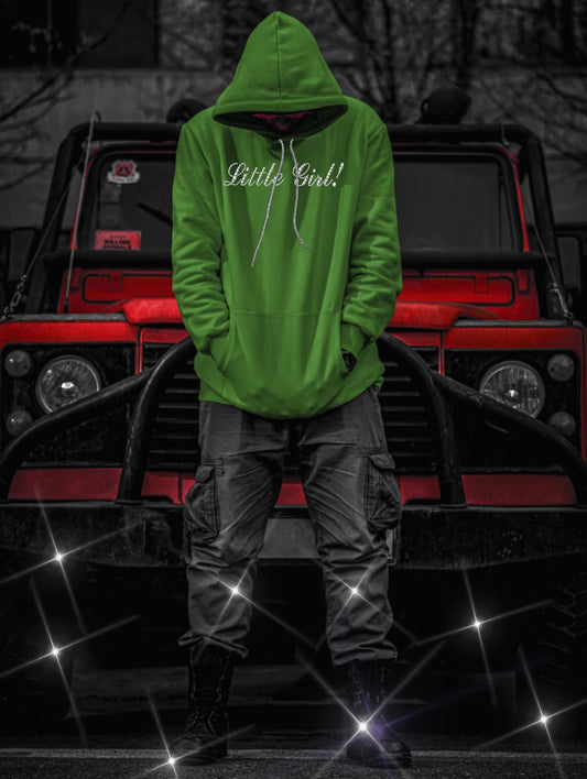 Swarovski Crystal "Little Girl" Hoodie