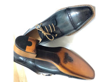 TucciPolo Italian Leather Shoes </p> Mens Handmade Captoe Brogue